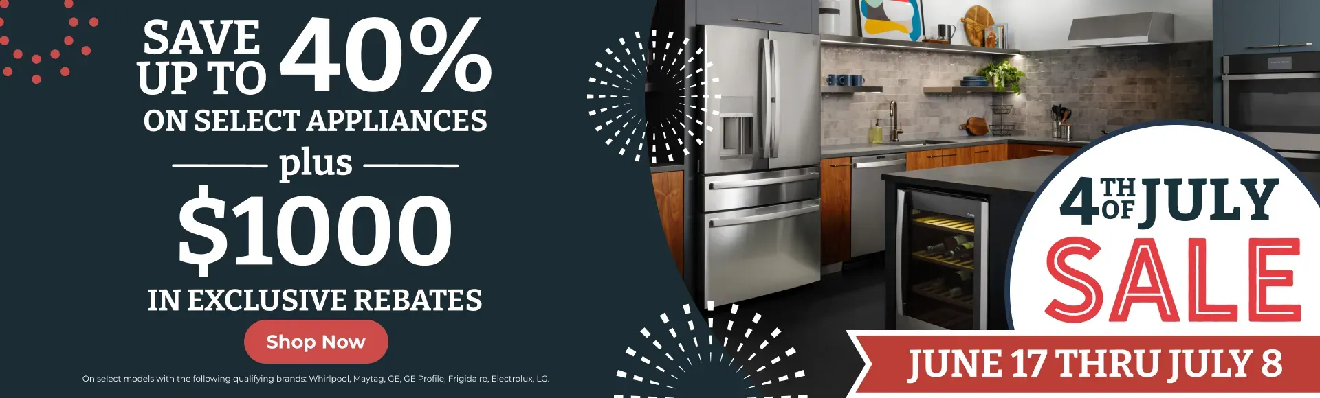 Fourth of July - Appliance Promo